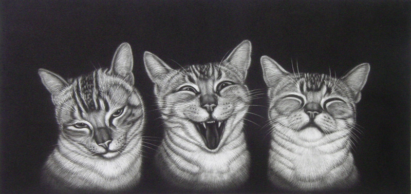 三猫図